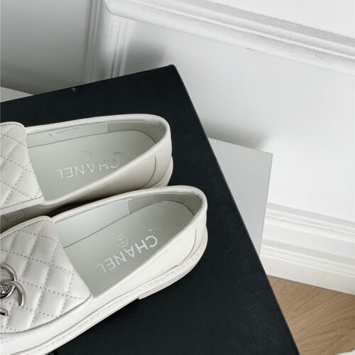High Quality Luxury Chanel Flap Retro Diamond Loafers – Style 76646 product detail