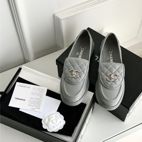 High Quality Luxury Chanel Flap Retro Diamond Loafers – Style 07718 product detail