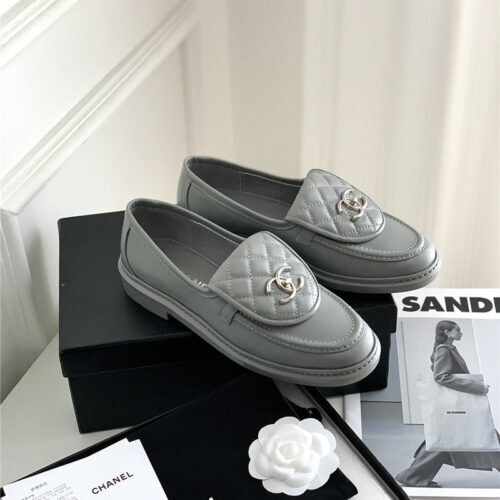 High Quality Luxury Chanel Flap Retro Diamond Loafers – Style 07718