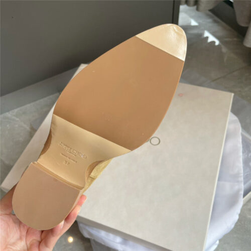 High Quality Luxury Jimmy Choo Leather Suede Rider Boots product detail