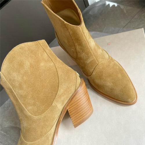 High Quality Luxury Jimmy Choo Leather Suede Rider Boots product detail
