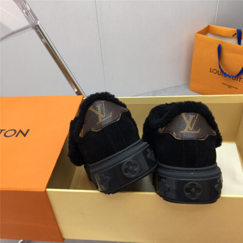High Quality Luxury Louis Vuitton Wool Platform Sneakers – Style 98147 product detail