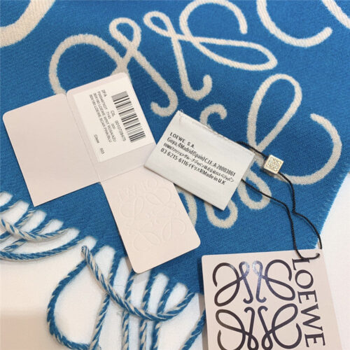 High Quality Luxury Loewe Graffiti Double Sided Scarf – Style 26546 product detail