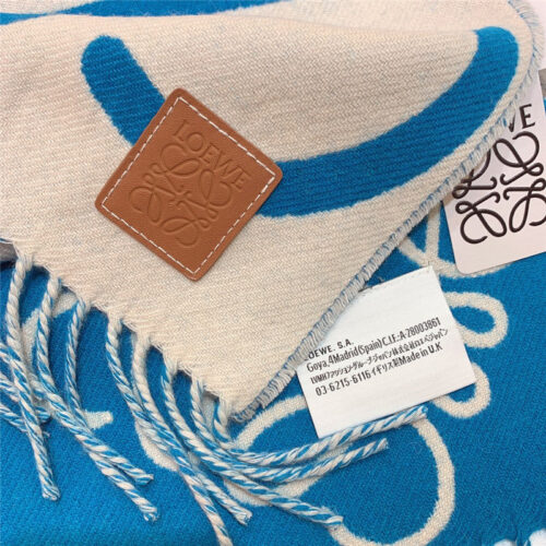 High Quality Luxury Loewe Graffiti Double Sided Scarf – Style 26546 product detail