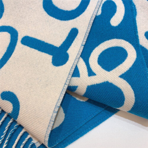 High Quality Luxury Loewe Graffiti Double Sided Scarf – Style 26546 product detail