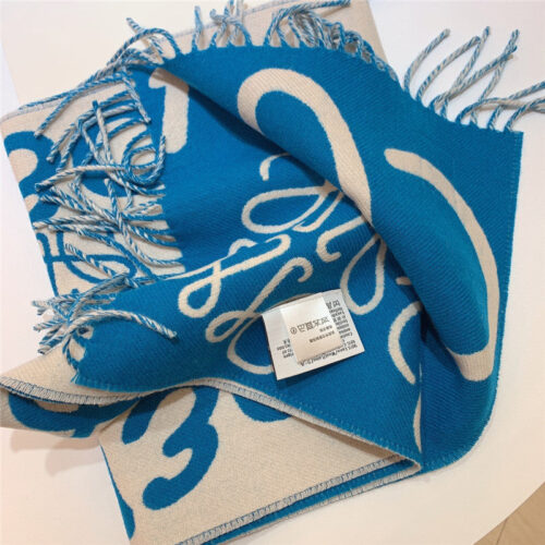 High Quality Luxury Loewe Graffiti Double Sided Scarf – Style 26546 product detail