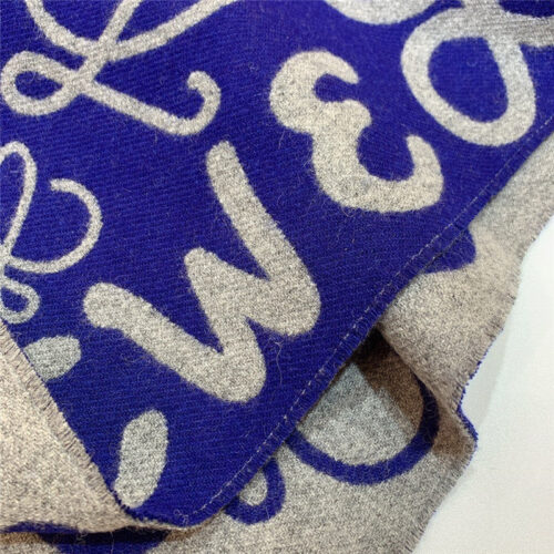High Quality Luxury Loewe Graffiti Double Sided Scarf product detail