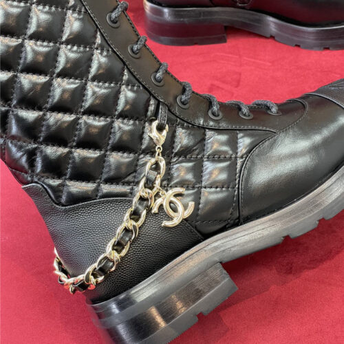 High Quality Luxury Chanel Lace Up Long Boots product detail