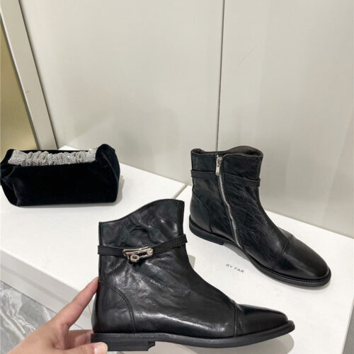 High Quality Luxury Hermes Kelly Zip Ankle Boots – Style 51171 product detail