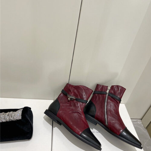 High Quality Luxury Hermes Kelly Zip Ankle Boots product detail