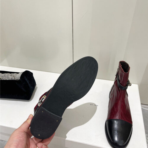 High Quality Luxury Hermes Kelly Zip Ankle Boots product detail
