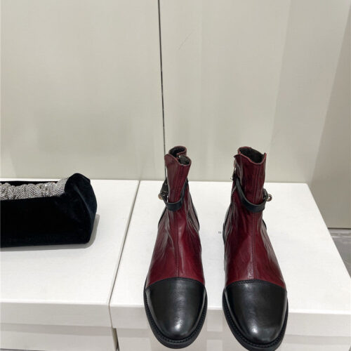 High Quality Luxury Hermes Kelly Zip Ankle Boots alternate view