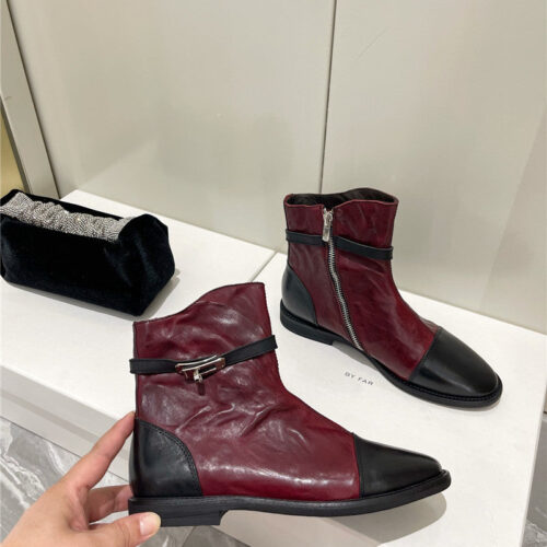 High Quality Luxury Hermes Kelly Zip Ankle Boots product detail