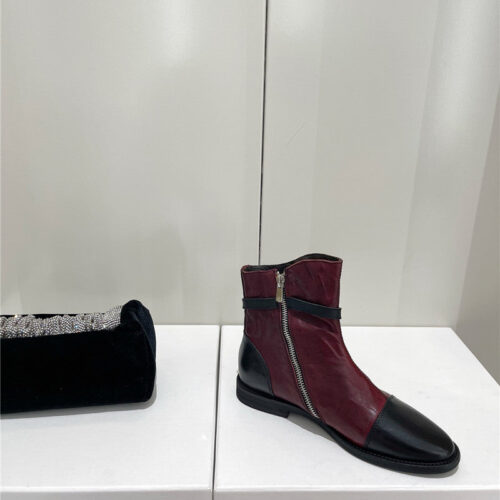 High Quality Luxury Hermes Kelly Zip Ankle Boots product detail