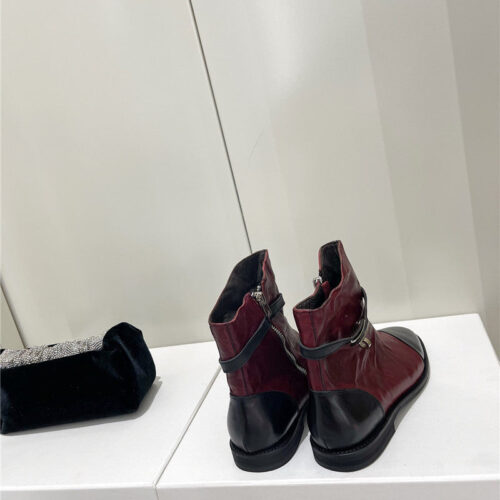 High Quality Luxury Hermes Kelly Zip Ankle Boots product detail