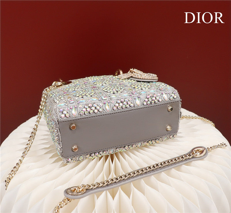 High Quality Luxury Mini Lady Dior Beaded Bag – Style 26745 product detail