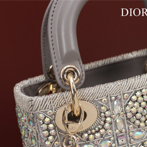 High Quality Luxury Mini Lady Dior Beaded Bag – Style 26745 product detail