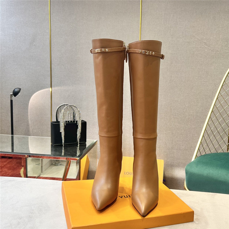 High Quality Luxury Louis Vuitton Logo Signature Boots product detail