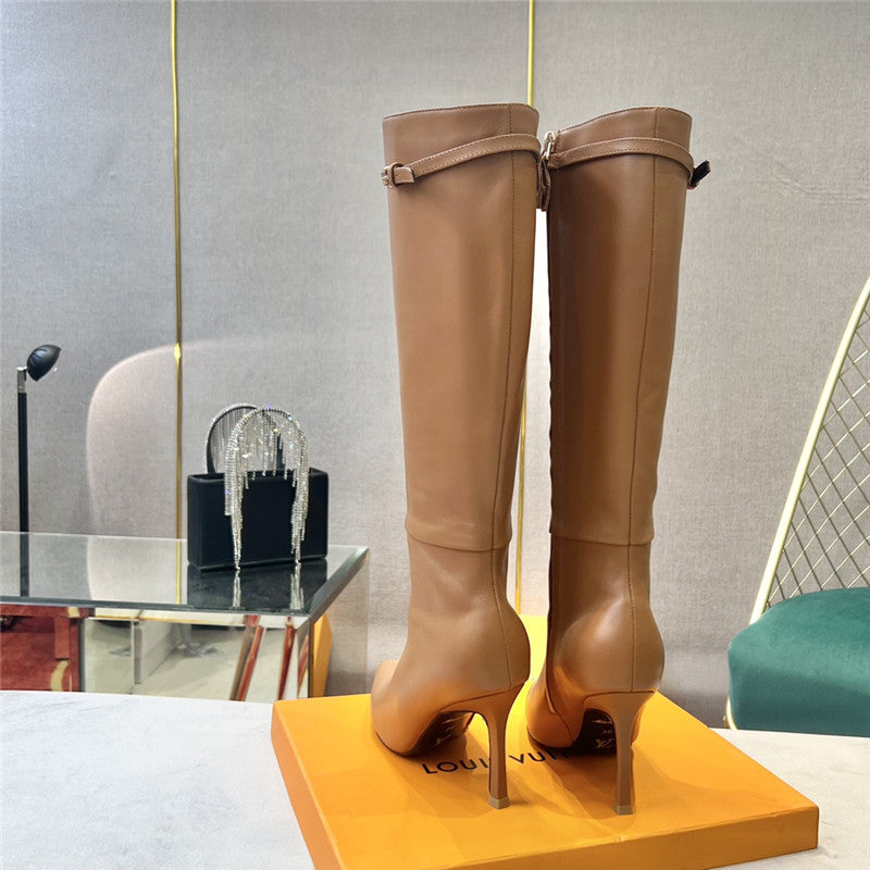 High Quality Luxury Louis Vuitton Logo Signature Boots product detail