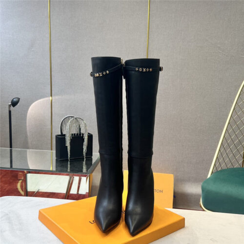 High Quality Luxury Louis Vuitton Logo Signature Boots – Style 09891 alternate view