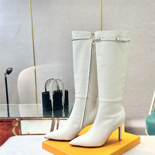 High Quality Luxury Louis Vuitton Logo Signature Boots – Style 75427