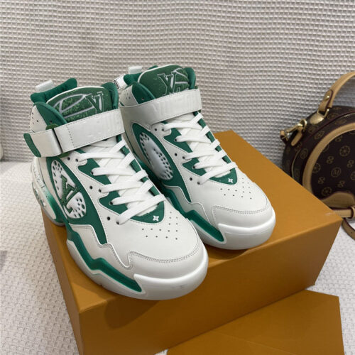 High Quality Luxury Louis Vuitton New Retro Basketball Shoes