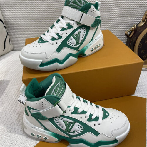 High Quality Luxury Louis Vuitton New Retro Basketball Shoes alternate view