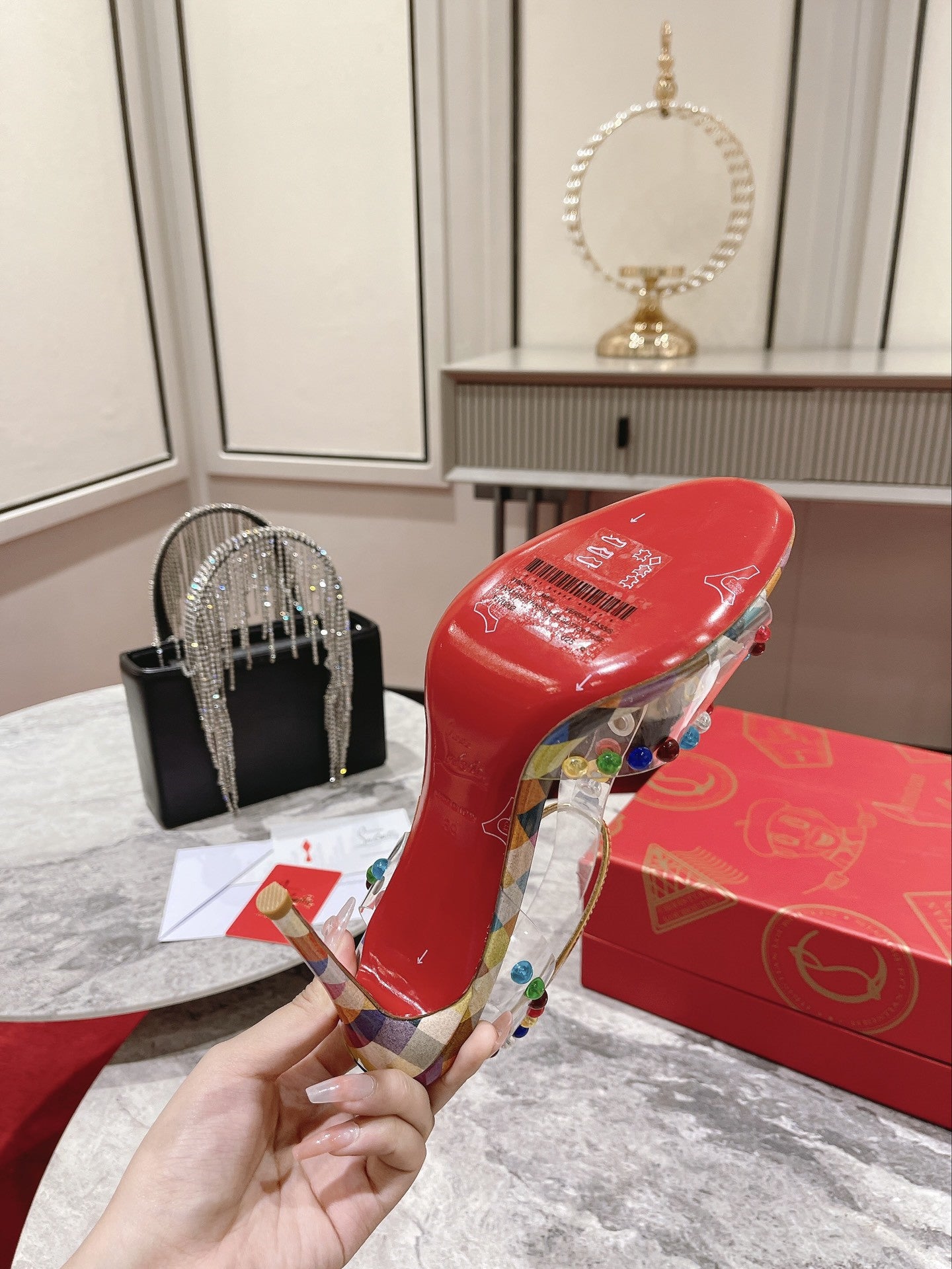 High Quality Luxury Christian Louboutin Candy Sandals product detail