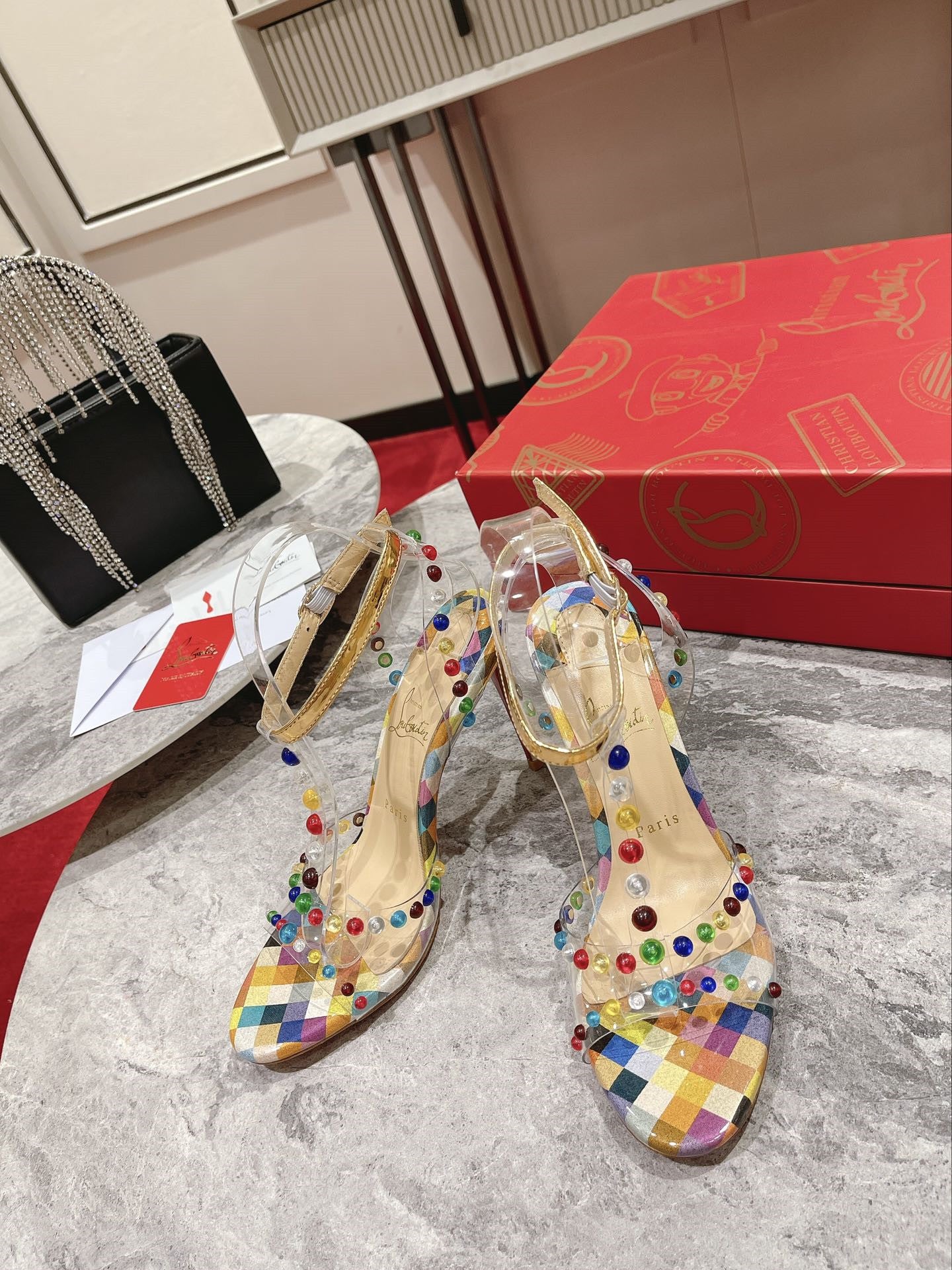 High Quality Luxury Christian Louboutin Candy Sandals product detail
