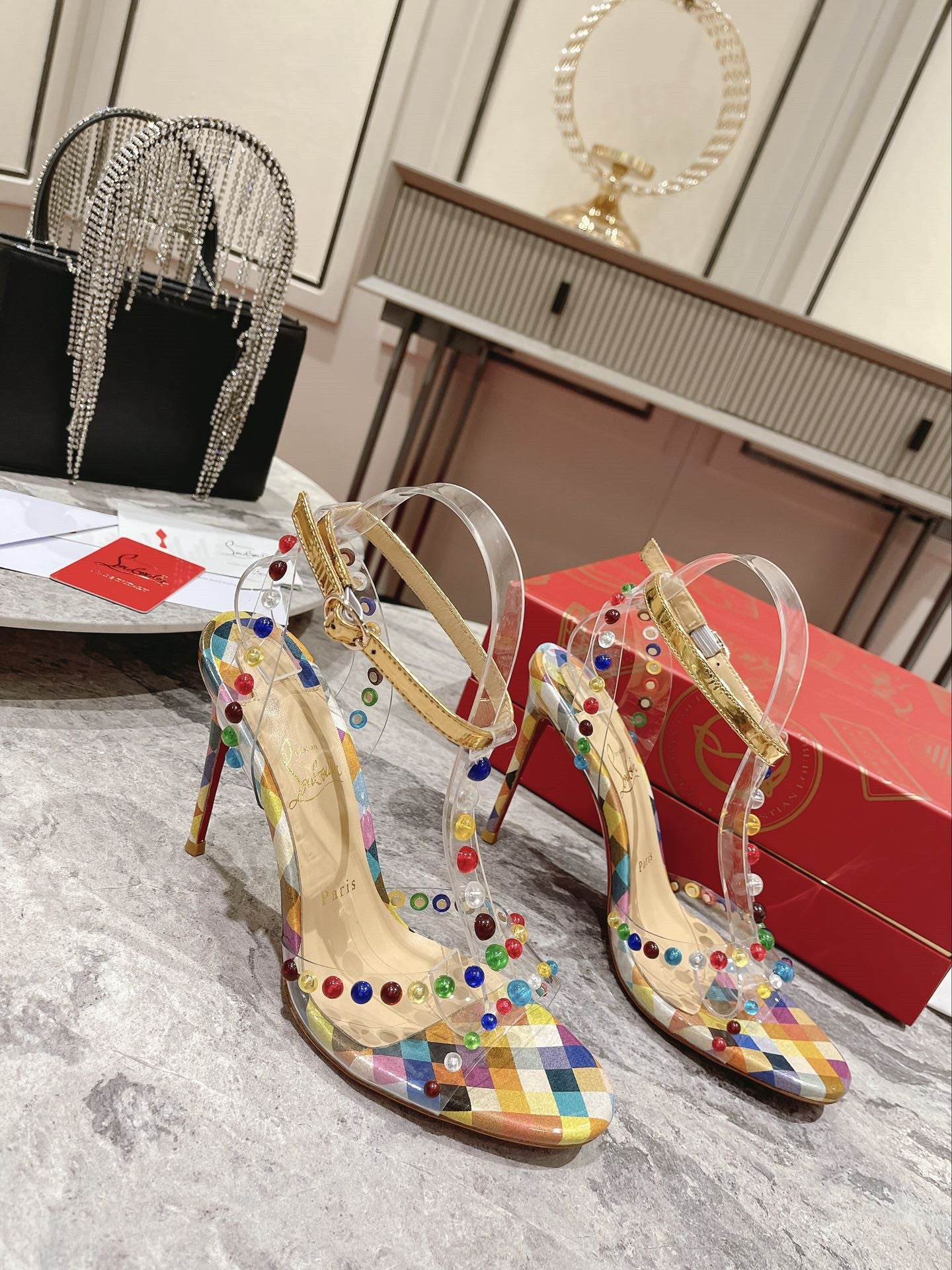 High Quality Luxury Christian Louboutin Candy Sandals product detail