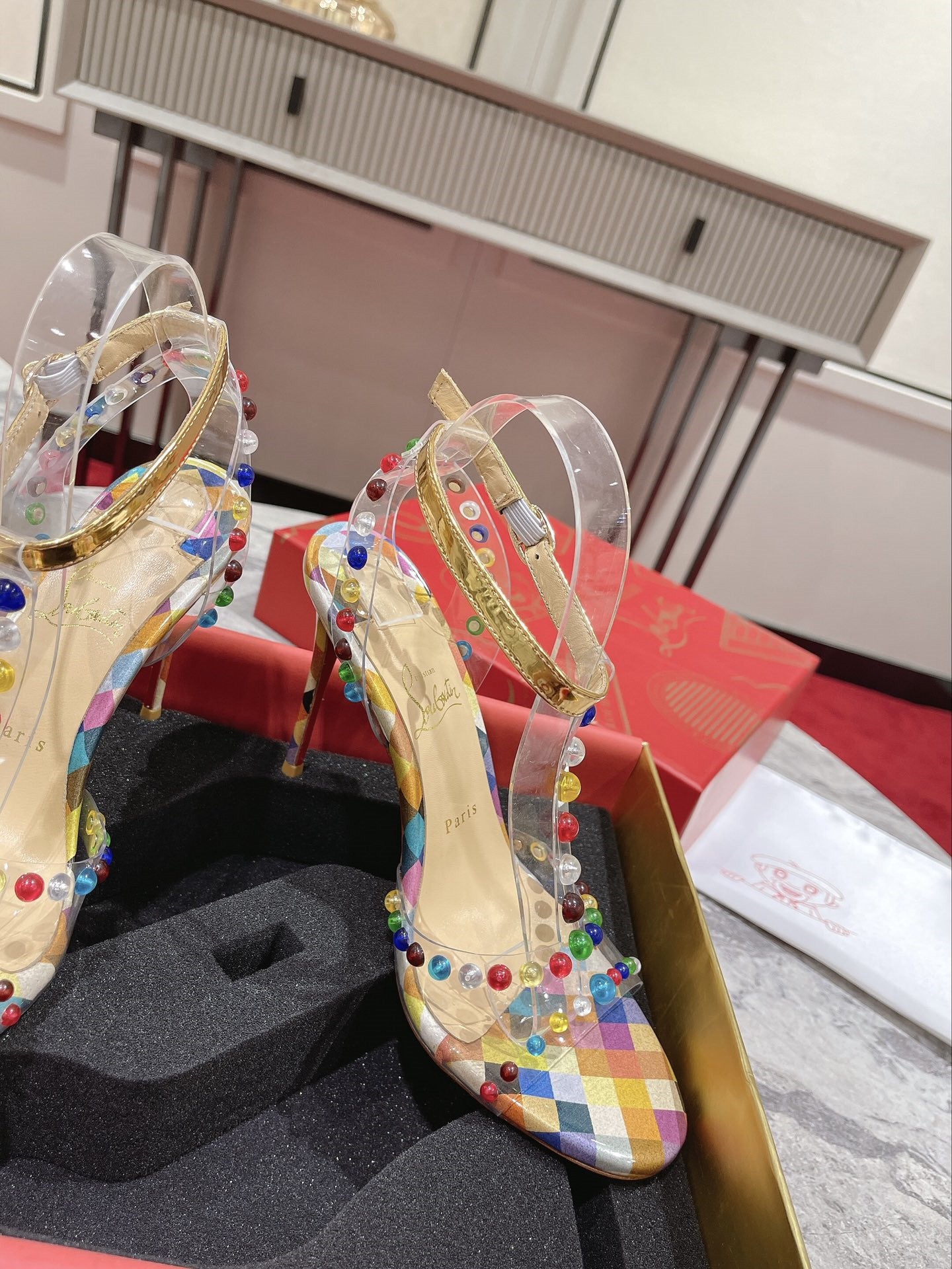 High Quality Luxury Christian Louboutin Candy Sandals product detail