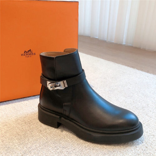 High Quality Luxury Hermes Kelly Classic Ankle Boots product detail