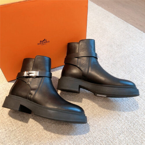 High Quality Luxury Hermes Kelly Classic Ankle Boots product detail