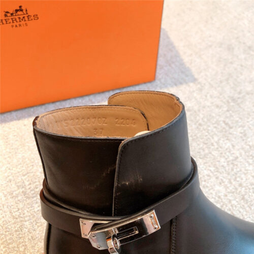 High Quality Luxury Hermes Kelly Classic Ankle Boots product detail