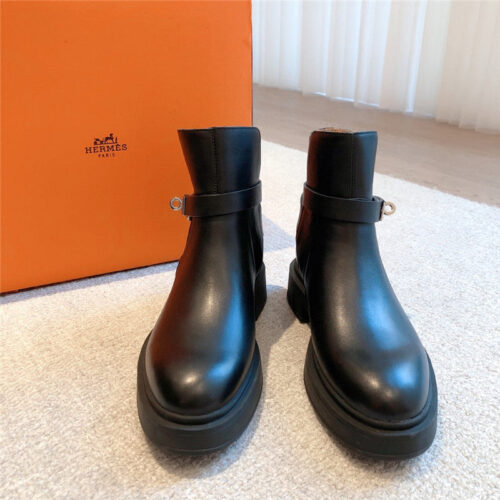 High Quality Luxury Hermes Kelly Classic Ankle Boots alternate view