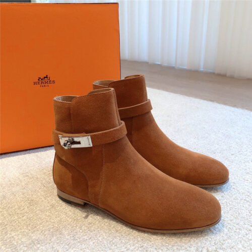 High Quality Luxury Hermes Kelly Classic Ankle Boots – Style 94115