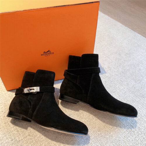 High Quality Luxury Hermes Kelly Classic Ankle Boots – Style 26883 product detail