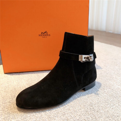 High Quality Luxury Hermes Kelly Classic Ankle Boots – Style 26883 product detail