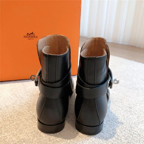 High Quality Luxury Hermes Kelly Classic Ankle Boots – Style 28579 product detail