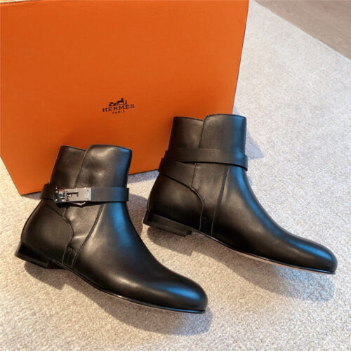 High Quality Luxury Hermes Kelly Classic Ankle Boots – Style 28579 product detail