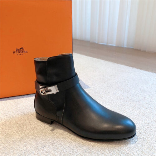 High Quality Luxury Hermes Kelly Classic Ankle Boots – Style 28579 product detail