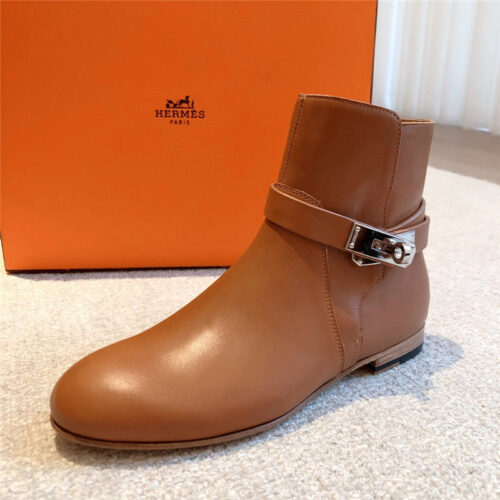 High Quality Luxury Hermes Kelly Classic Ankle Boots – Style 61347 product detail