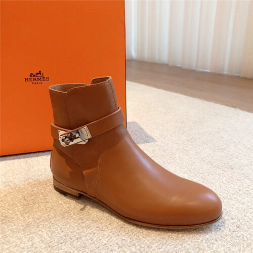 High Quality Luxury Hermes Kelly Classic Ankle Boots – Style 61347 product detail