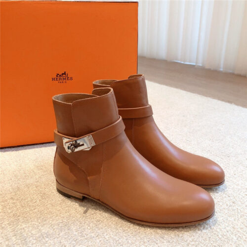High Quality Luxury Hermes Kelly Classic Ankle Boots – Style 61347