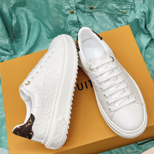 High Quality Luxury Louis Vuitton Classic Platform Sneakers – Style 15715 product detail