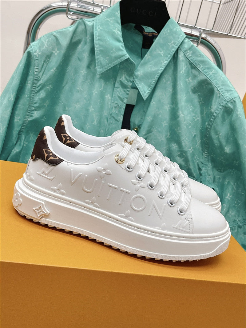 High Quality Luxury Louis Vuitton Classic Platform Sneakers – Style 15715