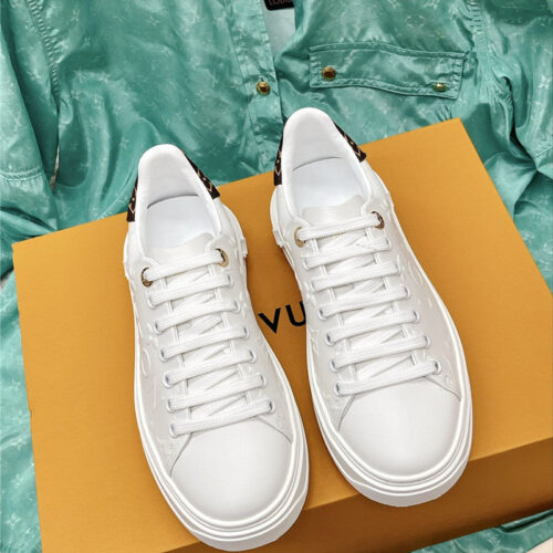 High Quality Luxury Louis Vuitton Classic Platform Sneakers – Style 15715 alternate view