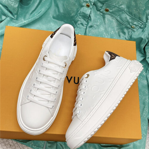 High Quality Luxury Louis Vuitton Classic Platform Sneakers – Style 15715 product detail