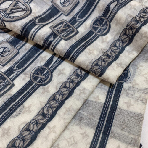 High Quality Luxury Louis Vuitton Monogram Forever Cashmere Scarf product detail
