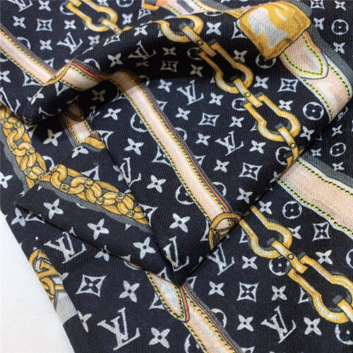 High Quality Luxury Louis Vuitton Monogram Forever Cashmere Scarf – Style 26650 product detail